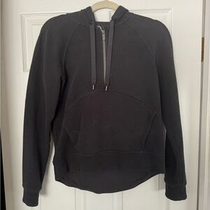 Lululemon quarter zip black hoodie